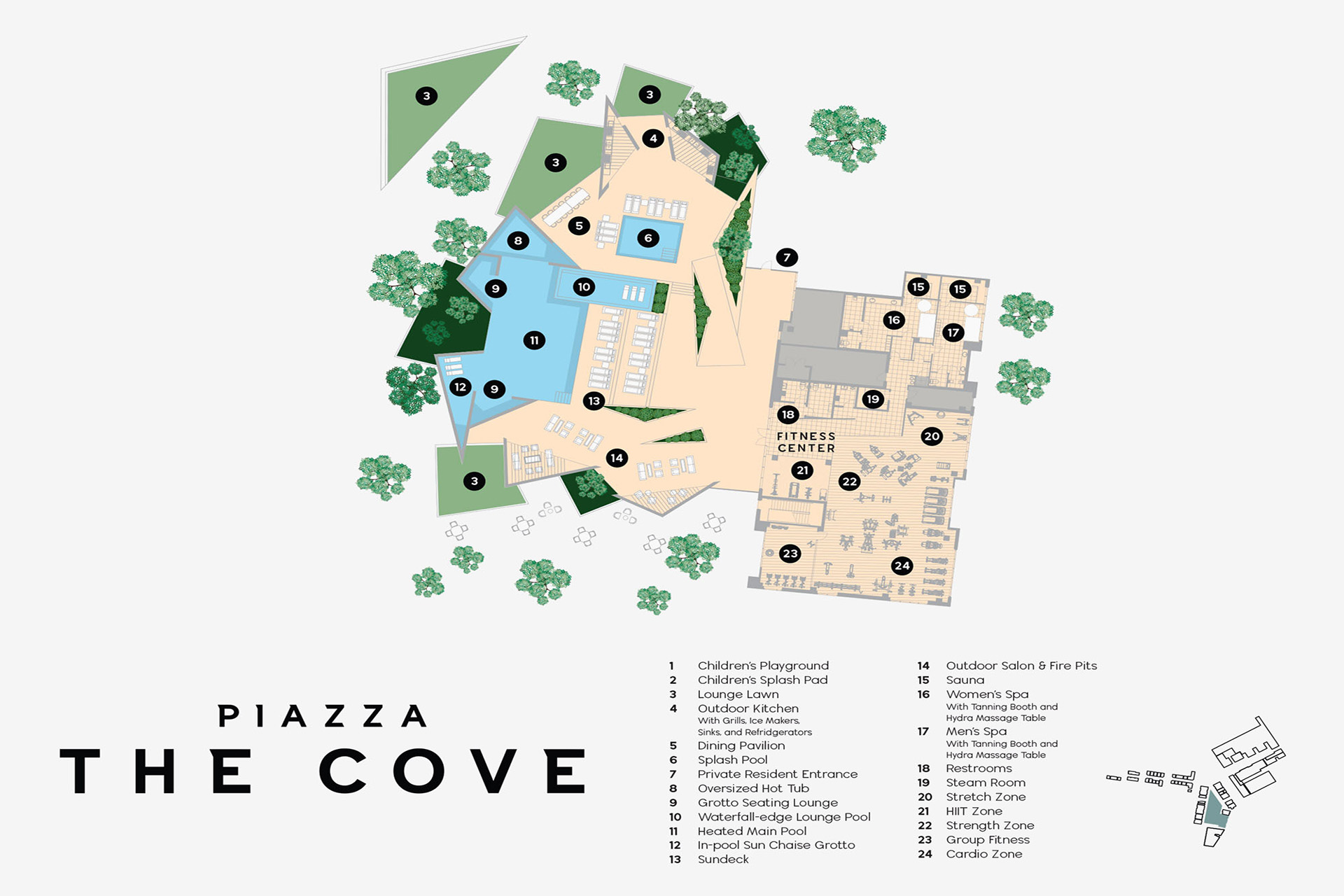 The cove map