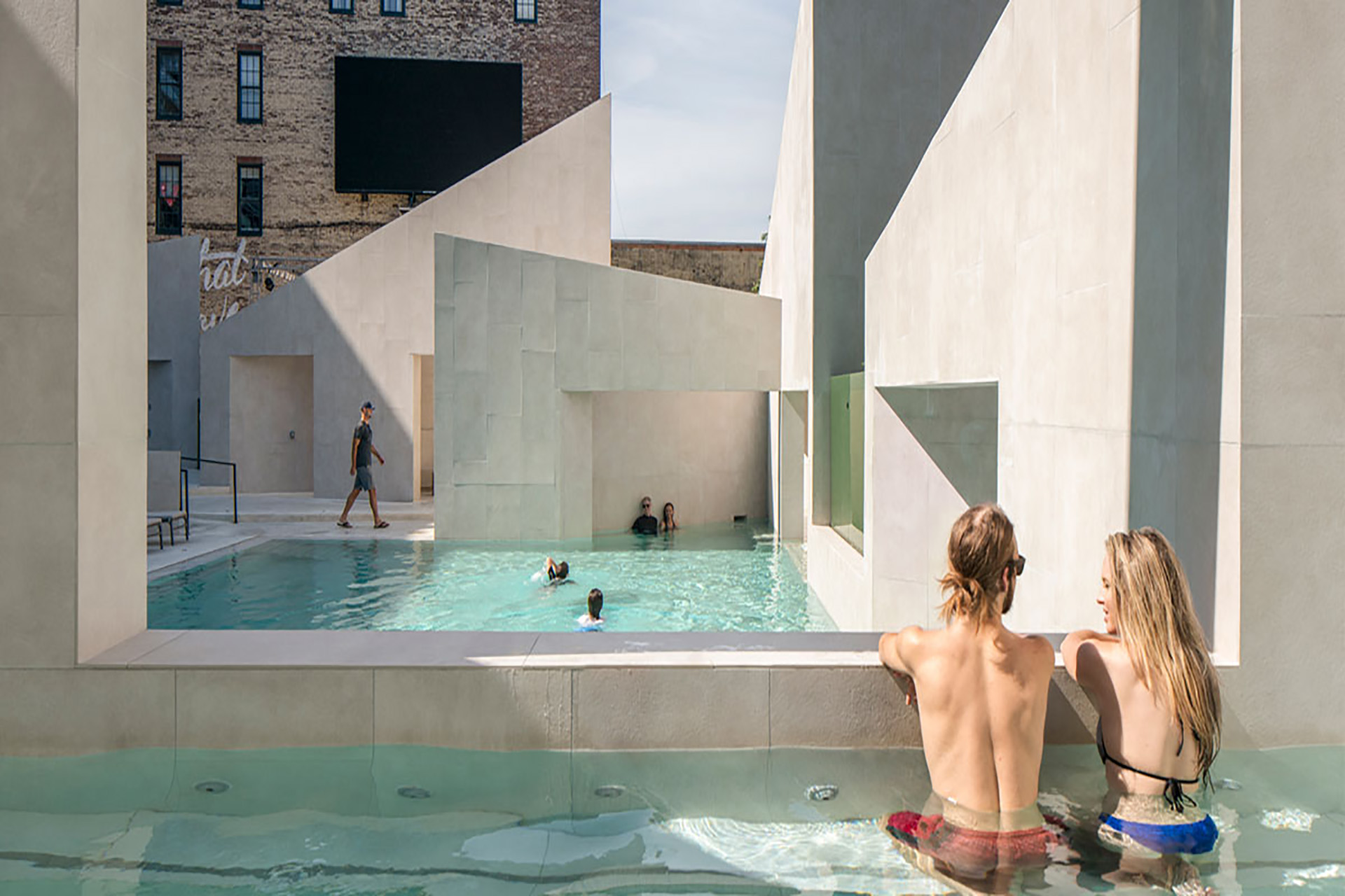 Couple in Pool